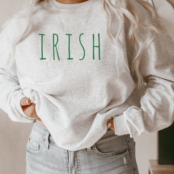 St Patricks Day Sweatshirt Saint 