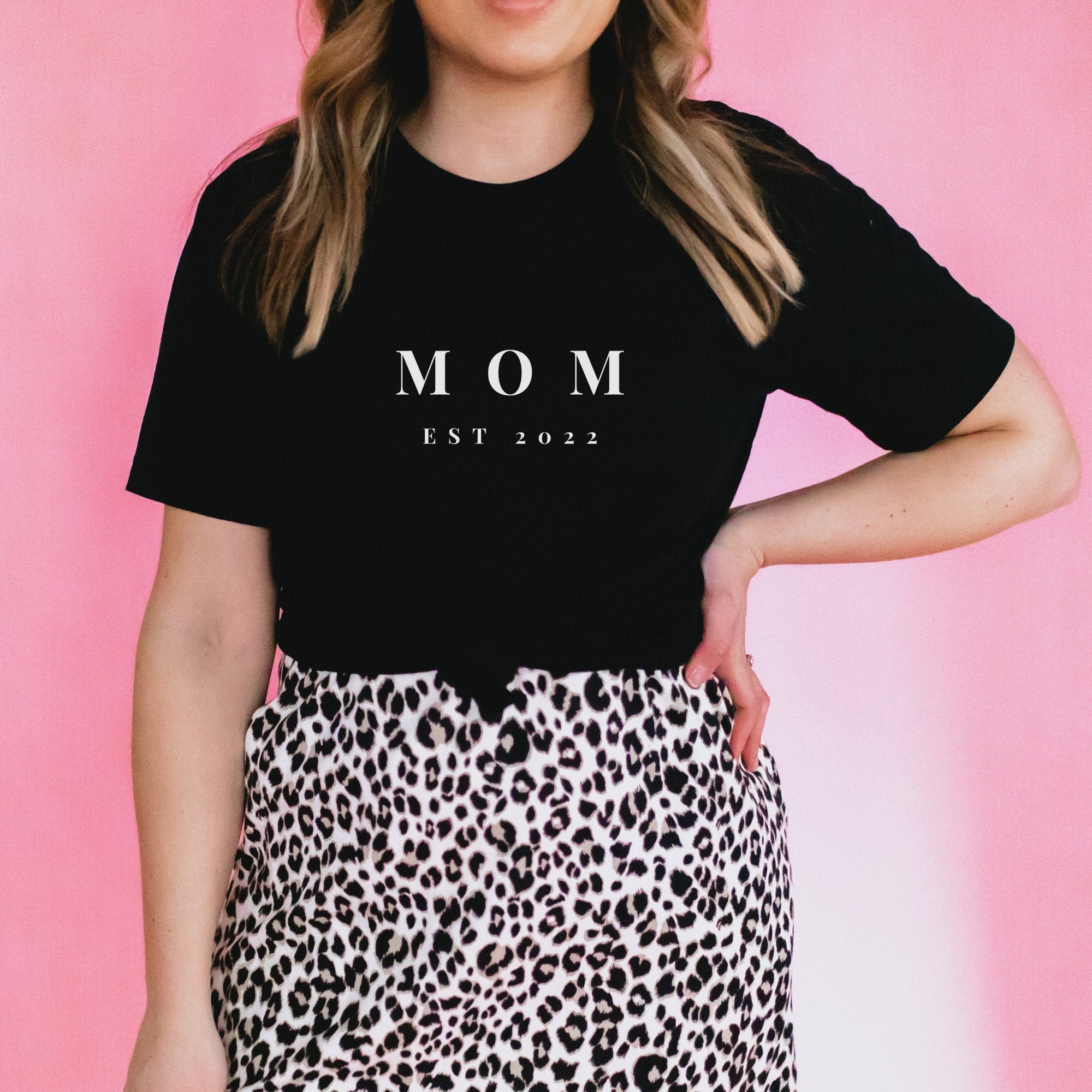 Mom est 2022 shirt mom est 2022 gift for mom new baby  etsy Mom est 2022 shirt mom est 2022 gift for mom new baby  etsy