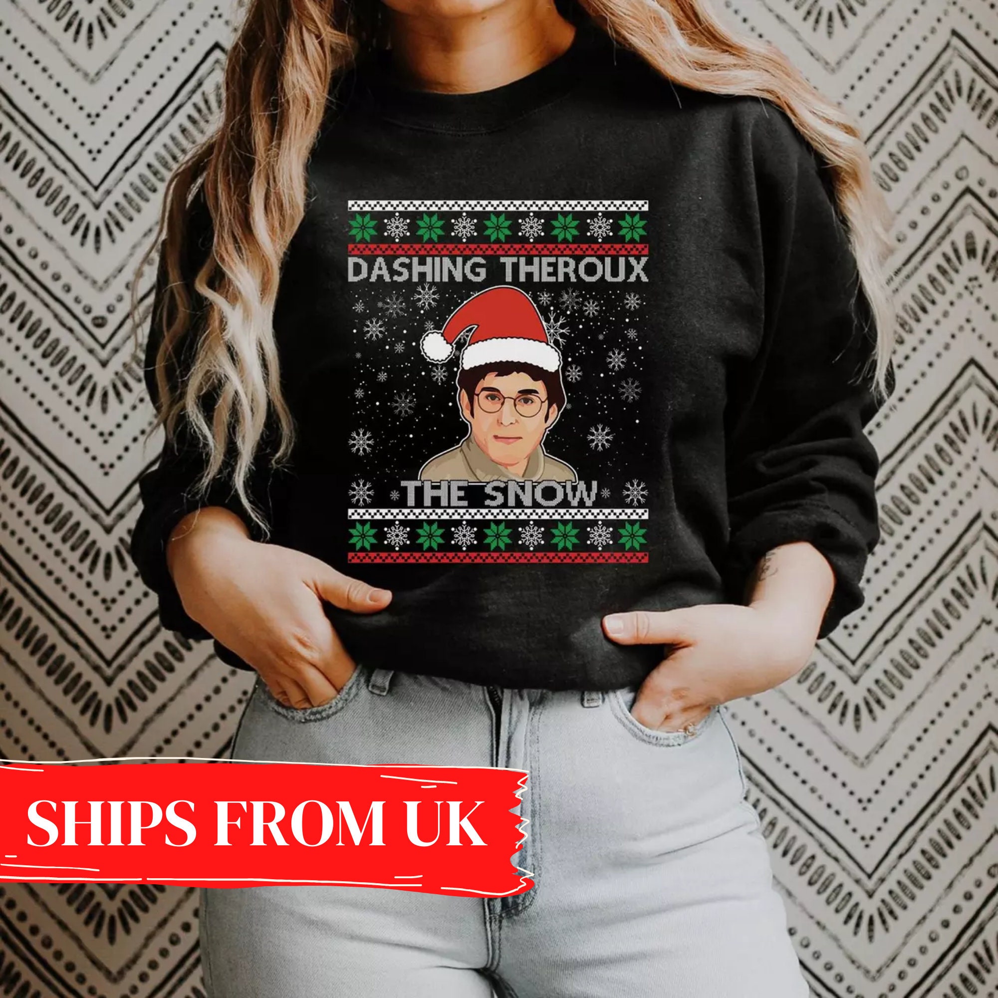 Louis theroux jumper best sale christmas