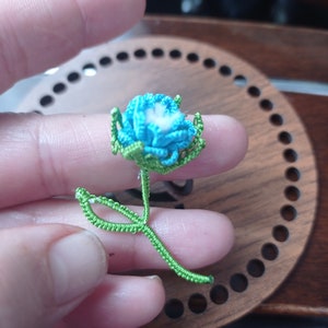 blue rose tatting flower pattern pdf ( english)