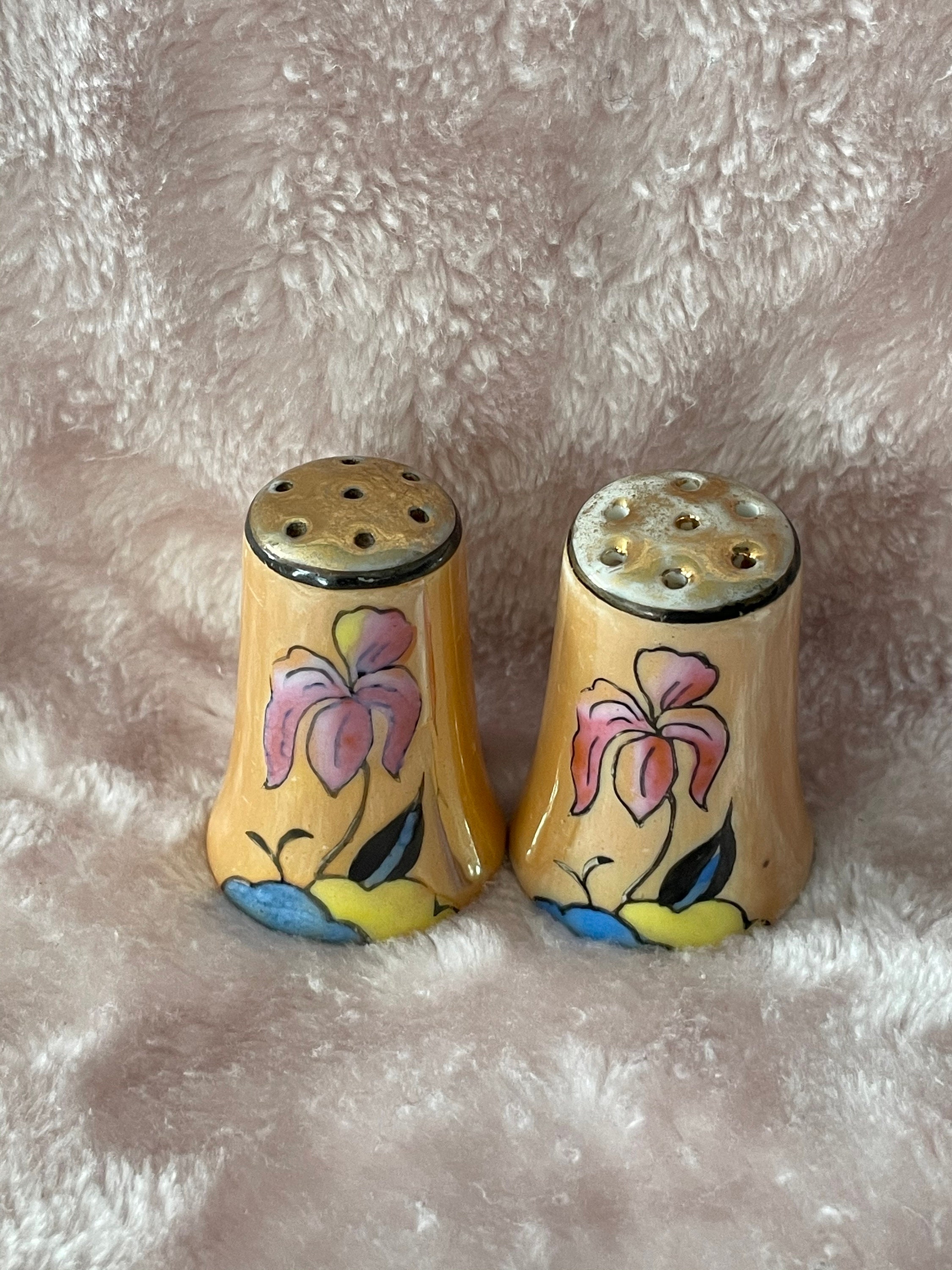 Vintage Japanese Salt and Pepper Shaker Etsy