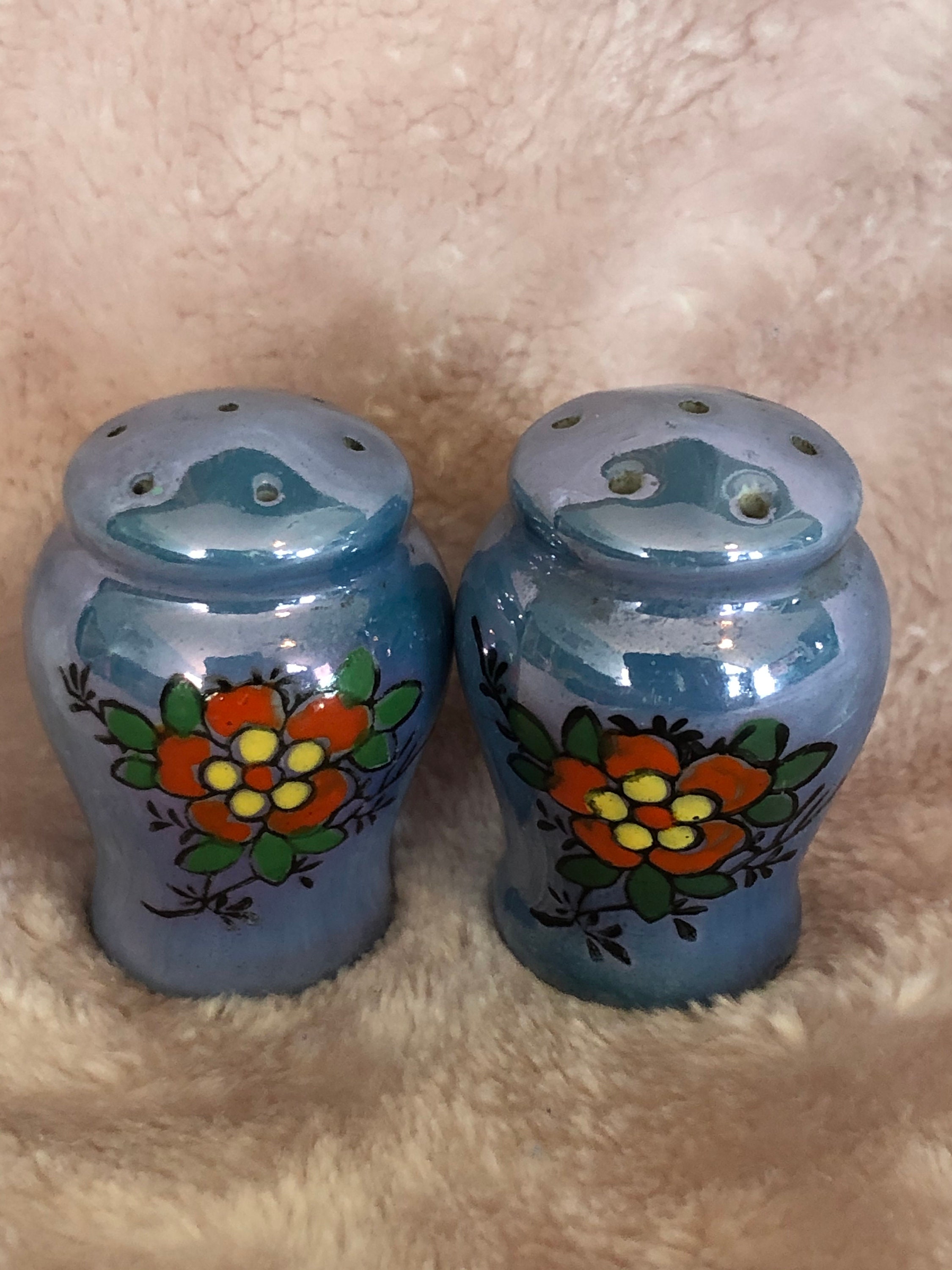 Vintage Japanese Salt and Pepper Shaker Etsy