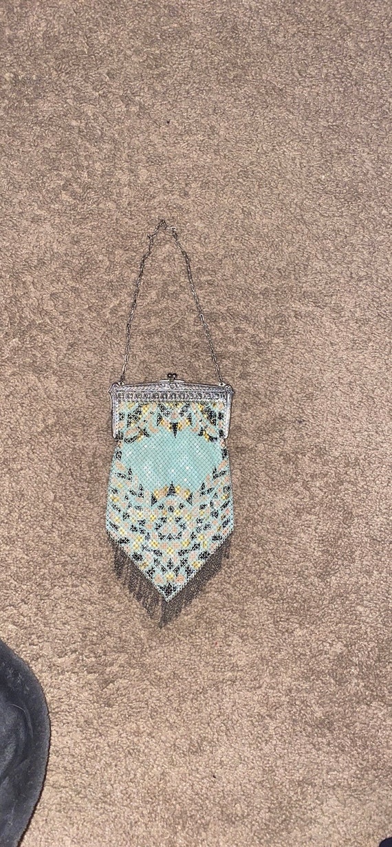 Vintage Mandalian Mesh 1920’s Flapper Handbag