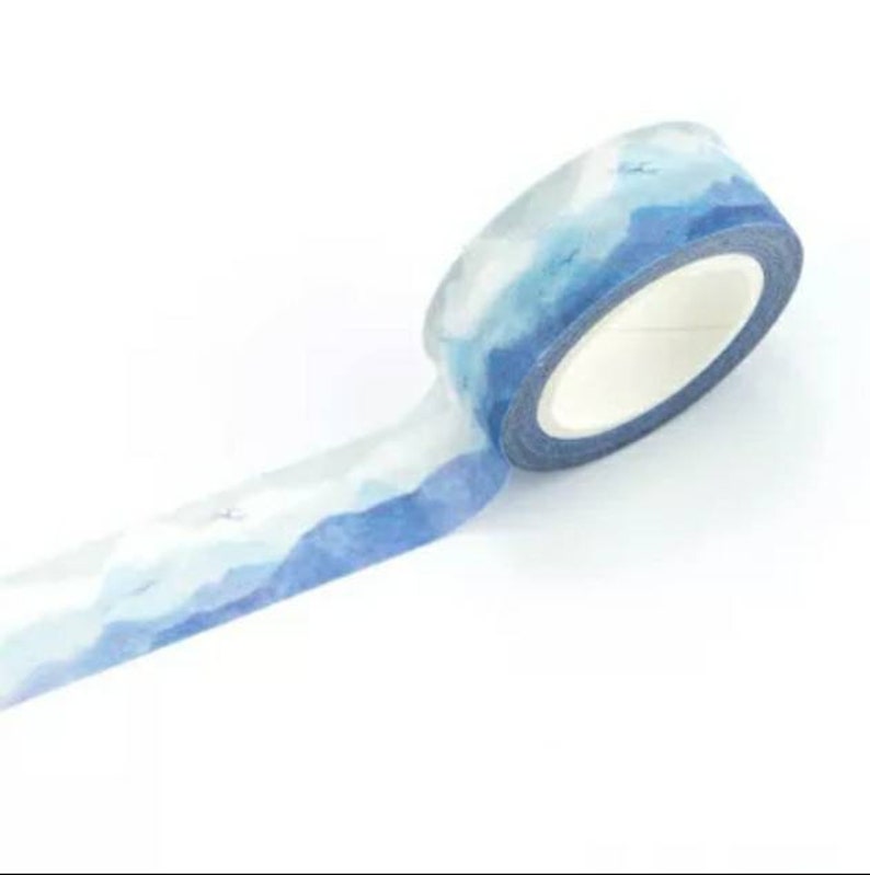 Landscape Washi Tape Desert Washi Mountains Forest Washi Etsy UK