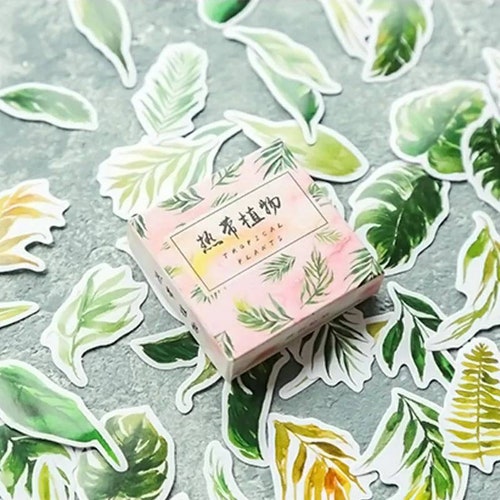 Plant Stickers Pack Scrapbooking Nature Etsy UK