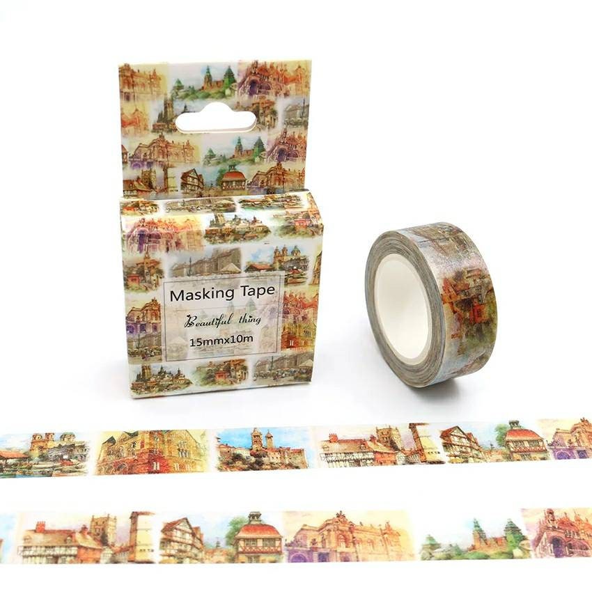 City Washi Tape Bruges Washi Tape Travel Washi Tape Etsy
