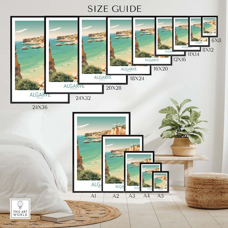 Algarve Wall Art | Modern