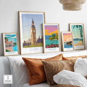 London Print Travel Poster