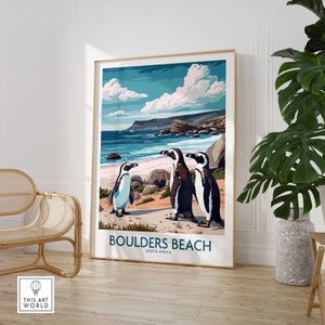 Boulders Beach Poster-This Art World