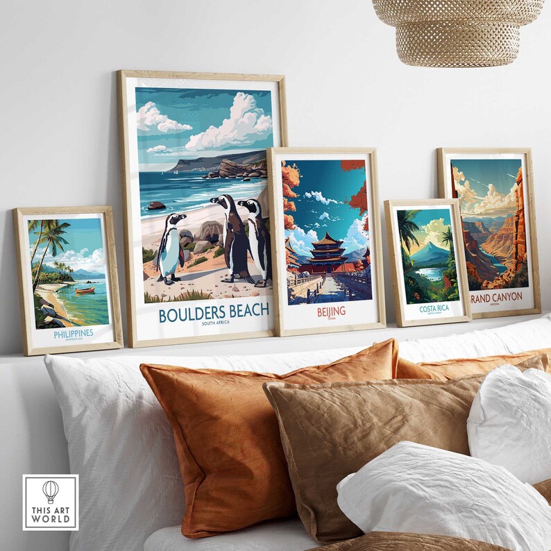 Boulders Beach Poster-This Art World