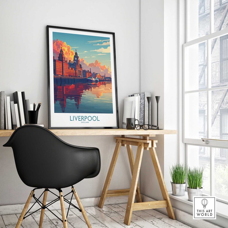 Liverpool Travel Print-This Art World