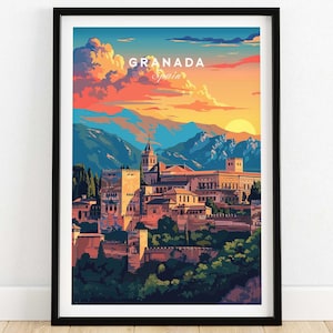 Grenada Reiseposter Wand Kunst Druck Reiseposter Home Dekor Kunstwerk Poster Geschenk Digitale Illustration Kunstwerk Home Kunst Liebhaber Druck