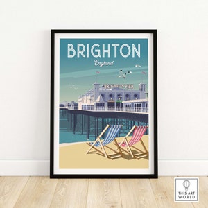 Brighton Wall Art Print - Brighton Pier Poster