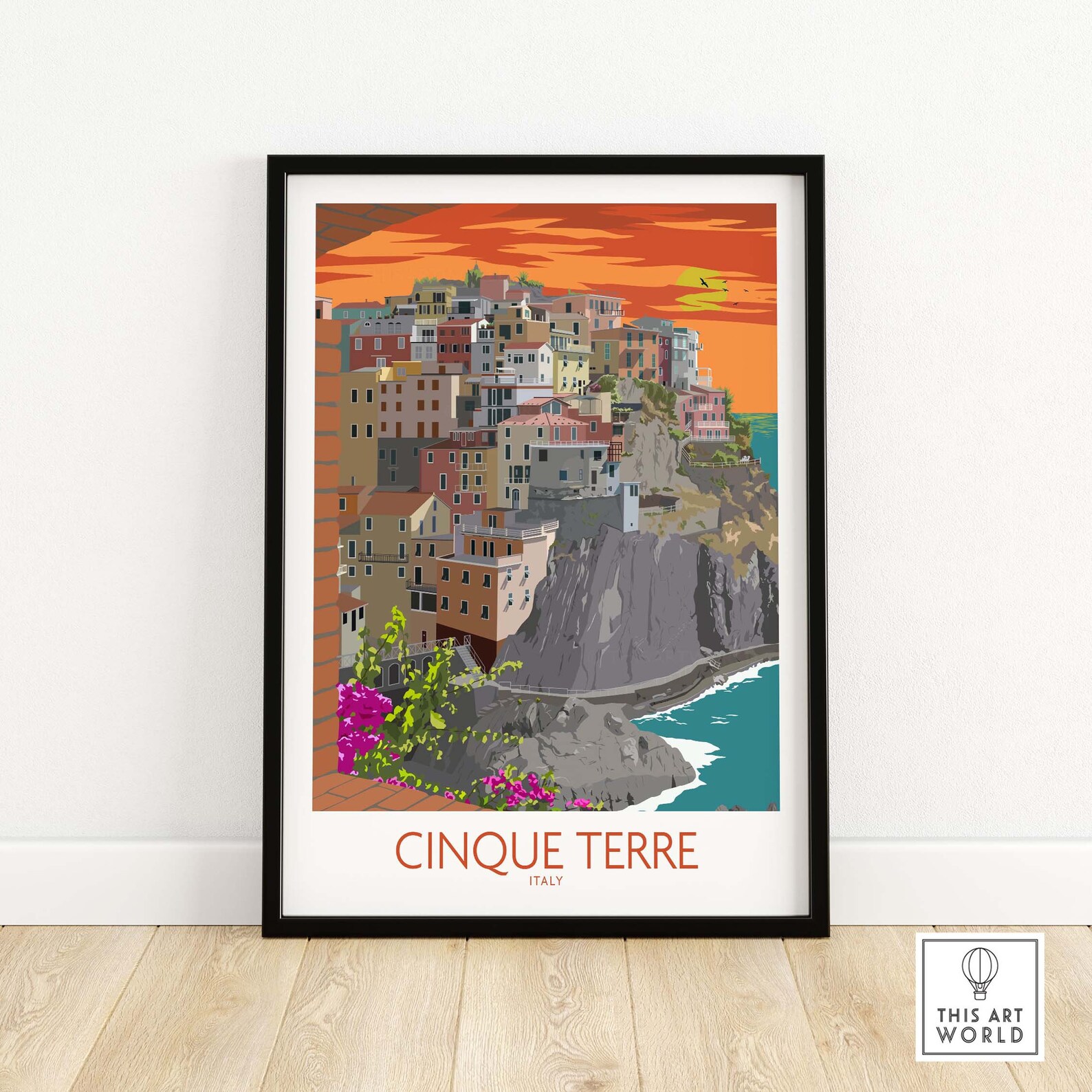Cinque Terre Print Cinque Terre Wall Art Cinque Terre Etsy