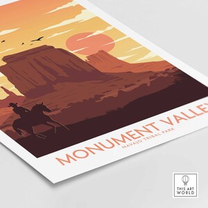 Monument Valley Navajo Tribal Park Poster-This Art World