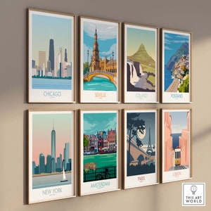 Chicago Skyline Print