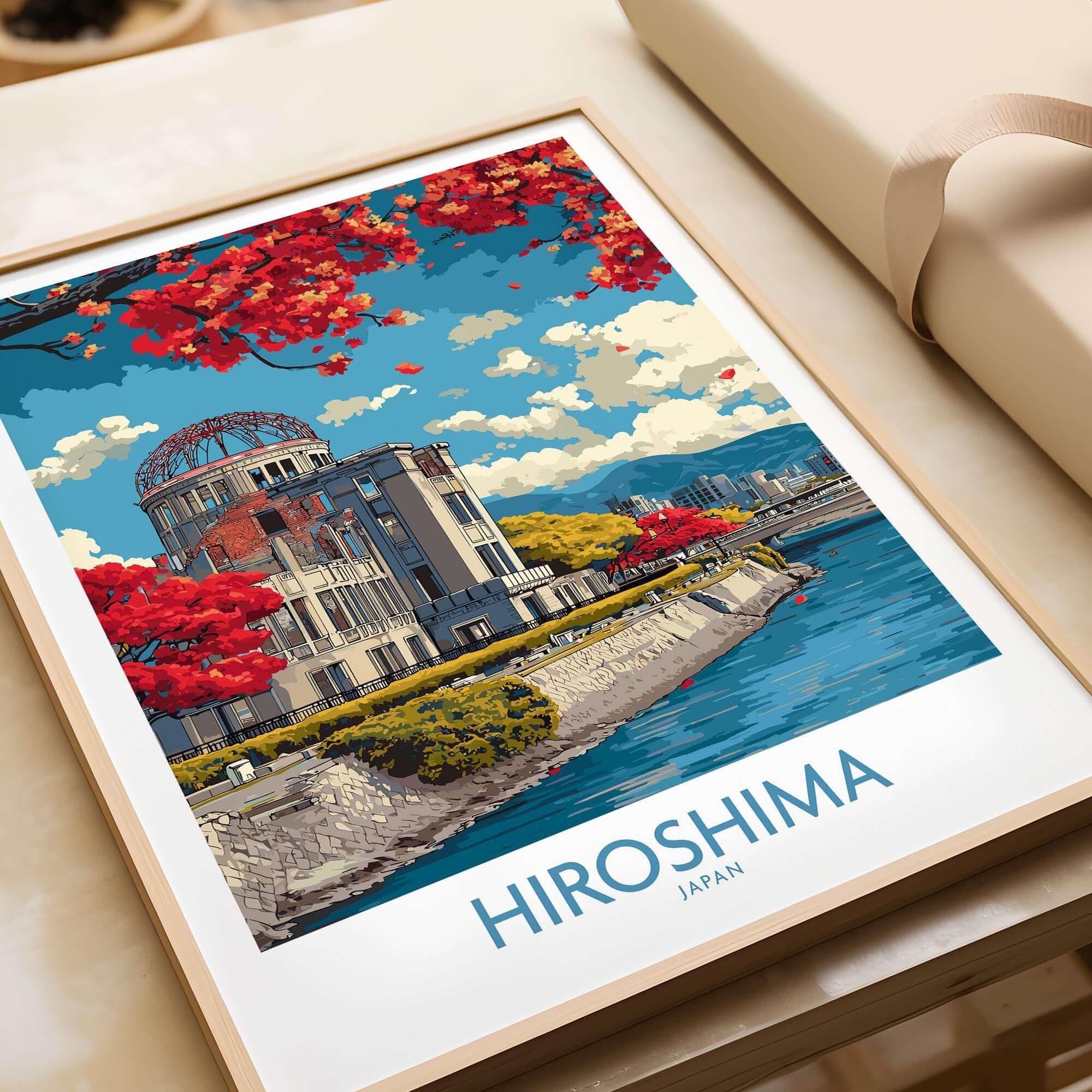 広島 hiroshima 「原爆の子の像」 ビンテージポスター by NAKAO il_fullxfull.7014339778_rwcl.jpg