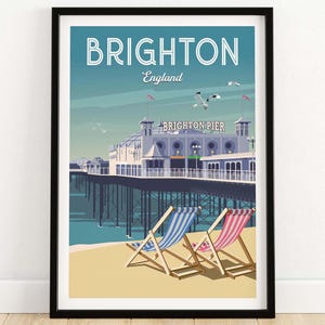 Brighton Wall Art Print - Brighton Pier Poster