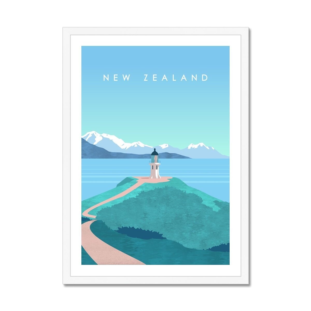 New Zealand Print NZ Wall Art New Zealand Art Travel Etsy Australia