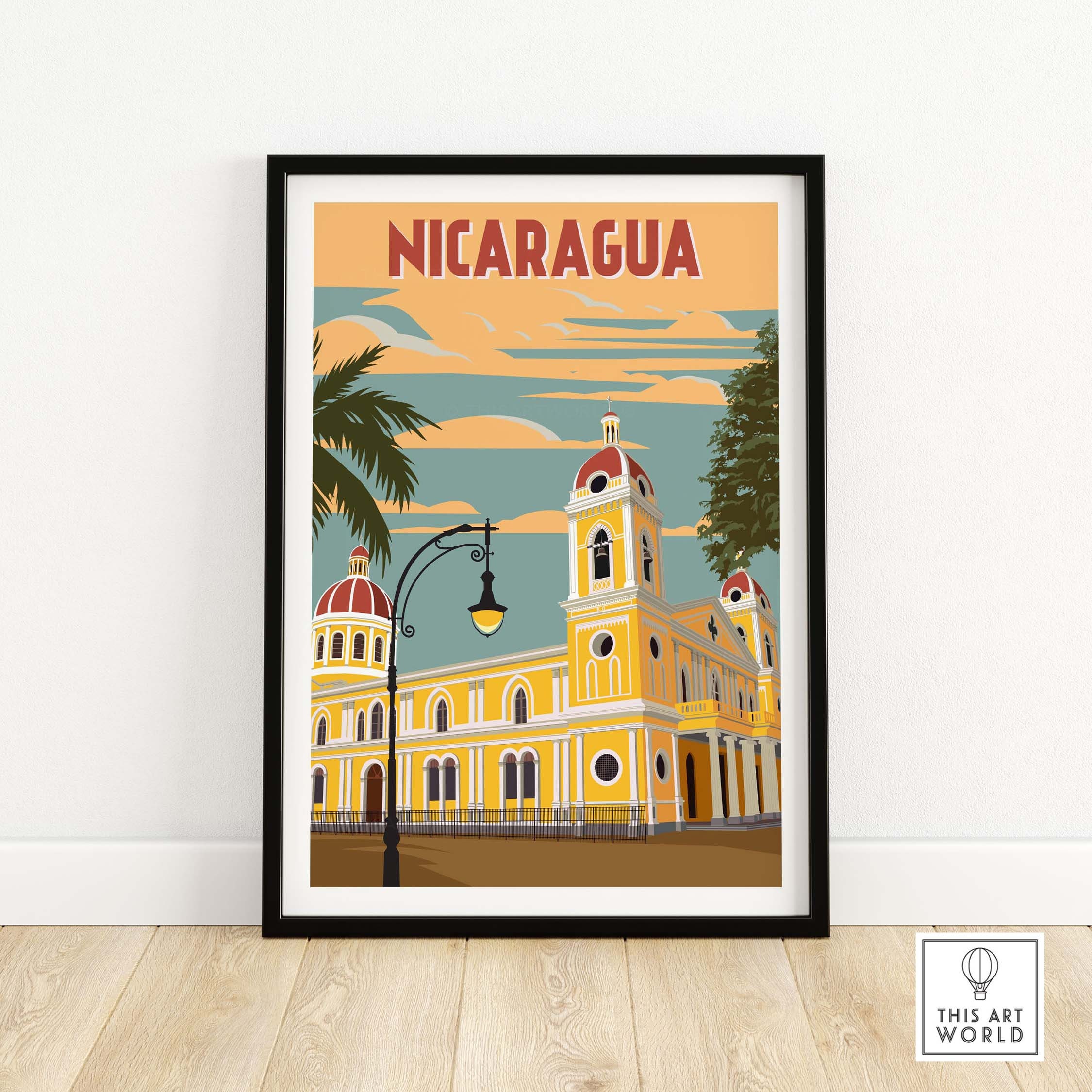 Buy Bogota 1938 Vintage Travel Poste Managua Nicaragua X Serie