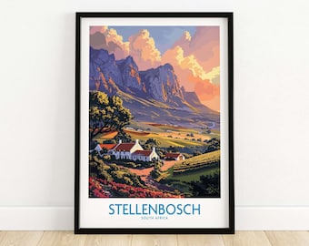 Stellenbosch Art Print