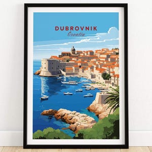 Dubrovnik Croatia Poster