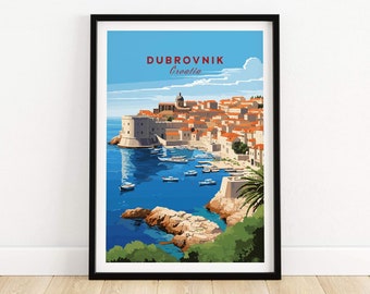 Dubrovnik Croatia Poster