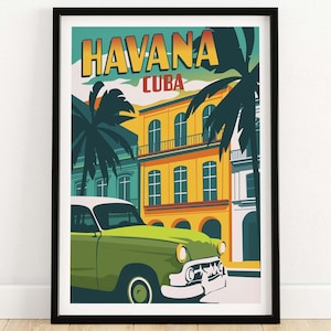 Stampa dell'Avana Cuba Poster