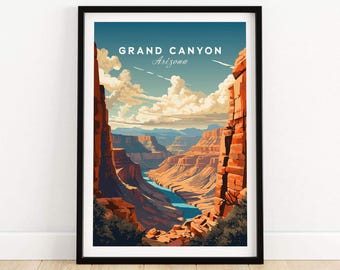 Grand Canyon Poster | Birthday present | Wedding anniversary gift | Birthday present | Wedding anniversary gift