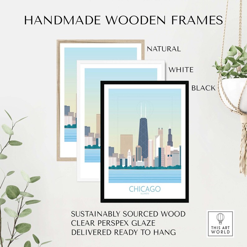 Chicago Skyline Print