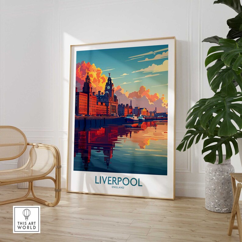 Liverpool Travel Print-This Art World