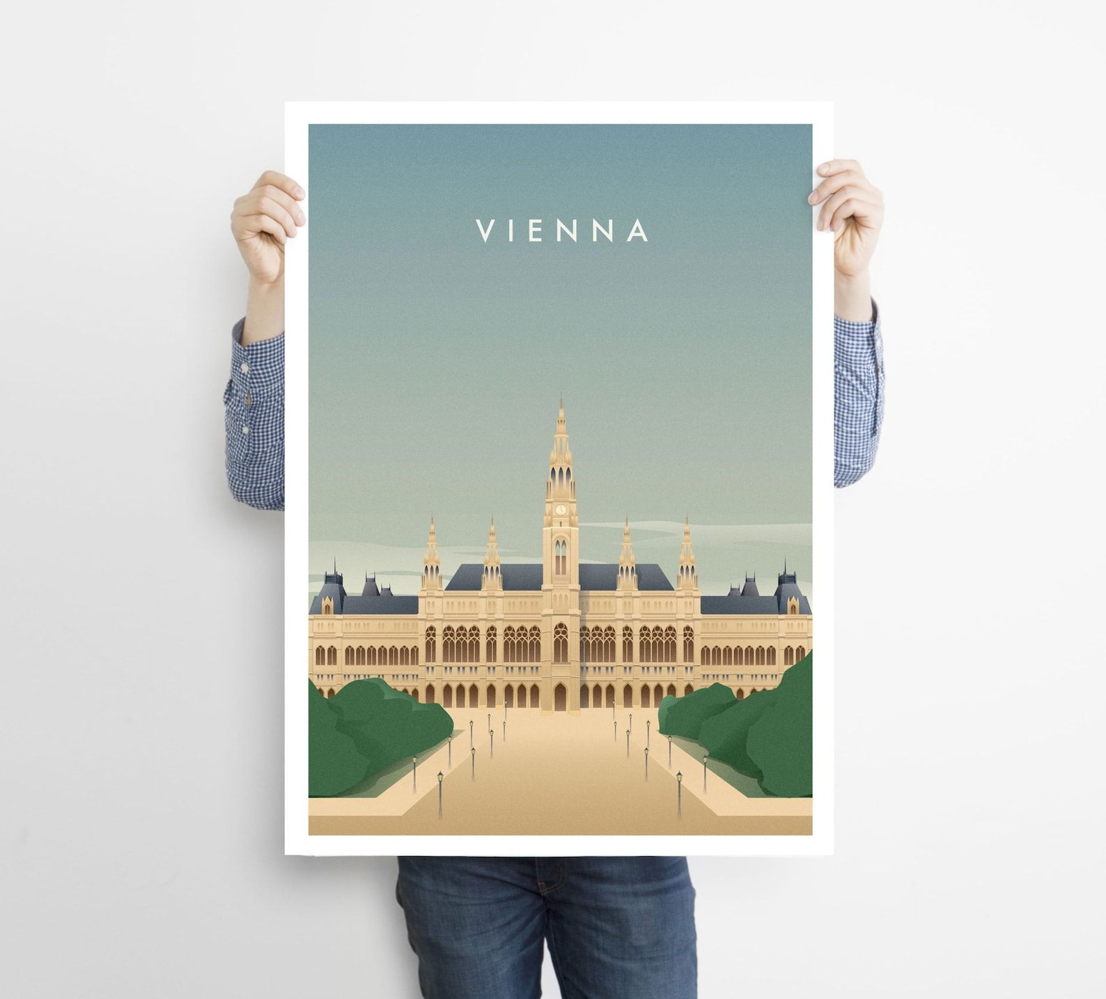 Vienna Print Austria Travel Poster Vienna Poster Vienna Etsy