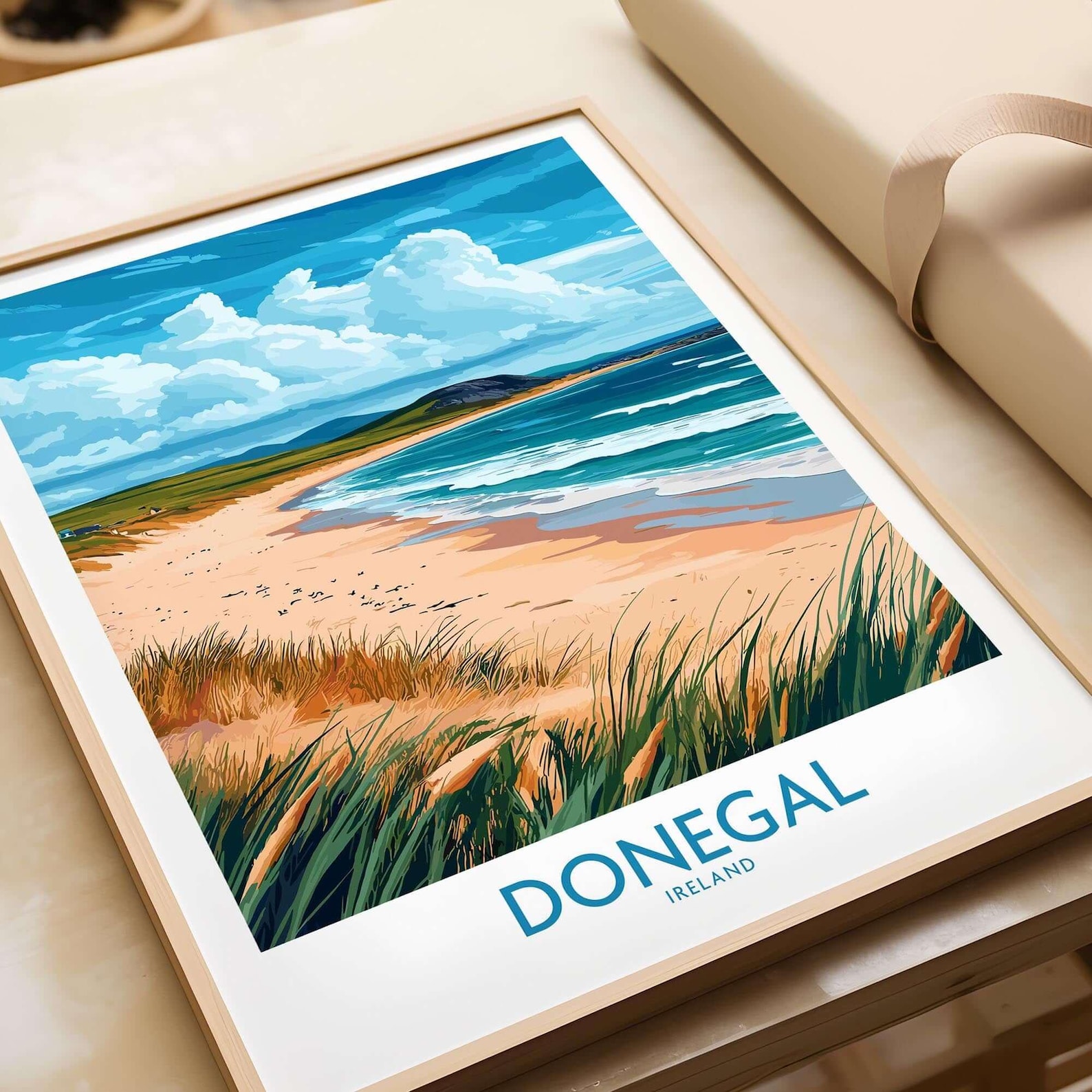 Donegal Travel Art Print: River Eske Ireland Landscape - Etsy