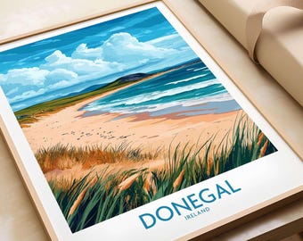 Donegal Travel Art Print: River Eske Ireland Landscape