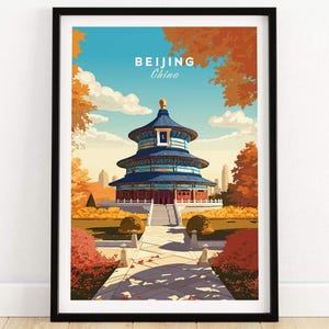 Beijing Print | Birthday present | Wedding anniversary gift