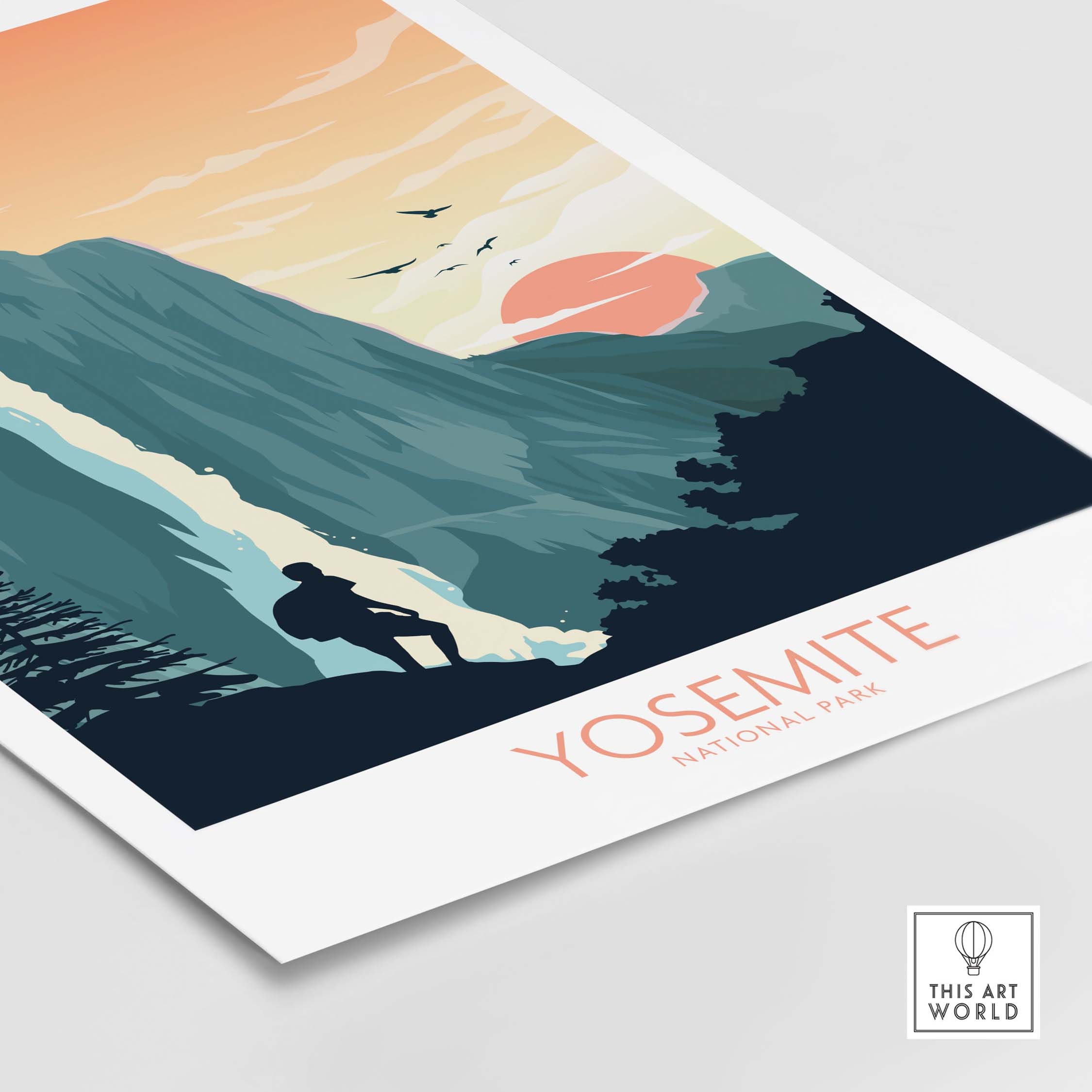 Discover Parc National De Yosemite Poster