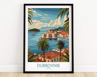 Dubrovnik Travel Print