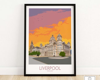Mixed Media Poster | .Liverkusen Wandkunst | Silverstone Reise Poster | Einweihungsparty Geschenk immer ein Unikat Kunstdruck auf Aquarellpapier