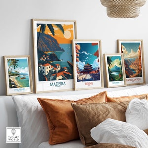 Madeira Wall Art Print part of our best collection or travel posters and prints - ThisArtWorld