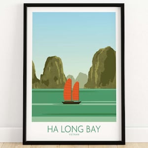 Ha Long Bay Print | Vietnam Poster