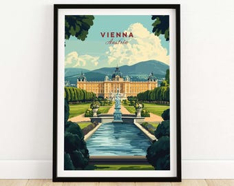 Vienna Travel Print