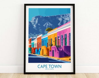 Table Mountain Cape Town Poster South Africa