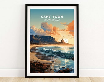 Table Mountain Poster Cape Town South Africa