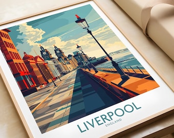 italienischer Kunstdruck Fussball-Lquarover City Poster - Kunstdruck