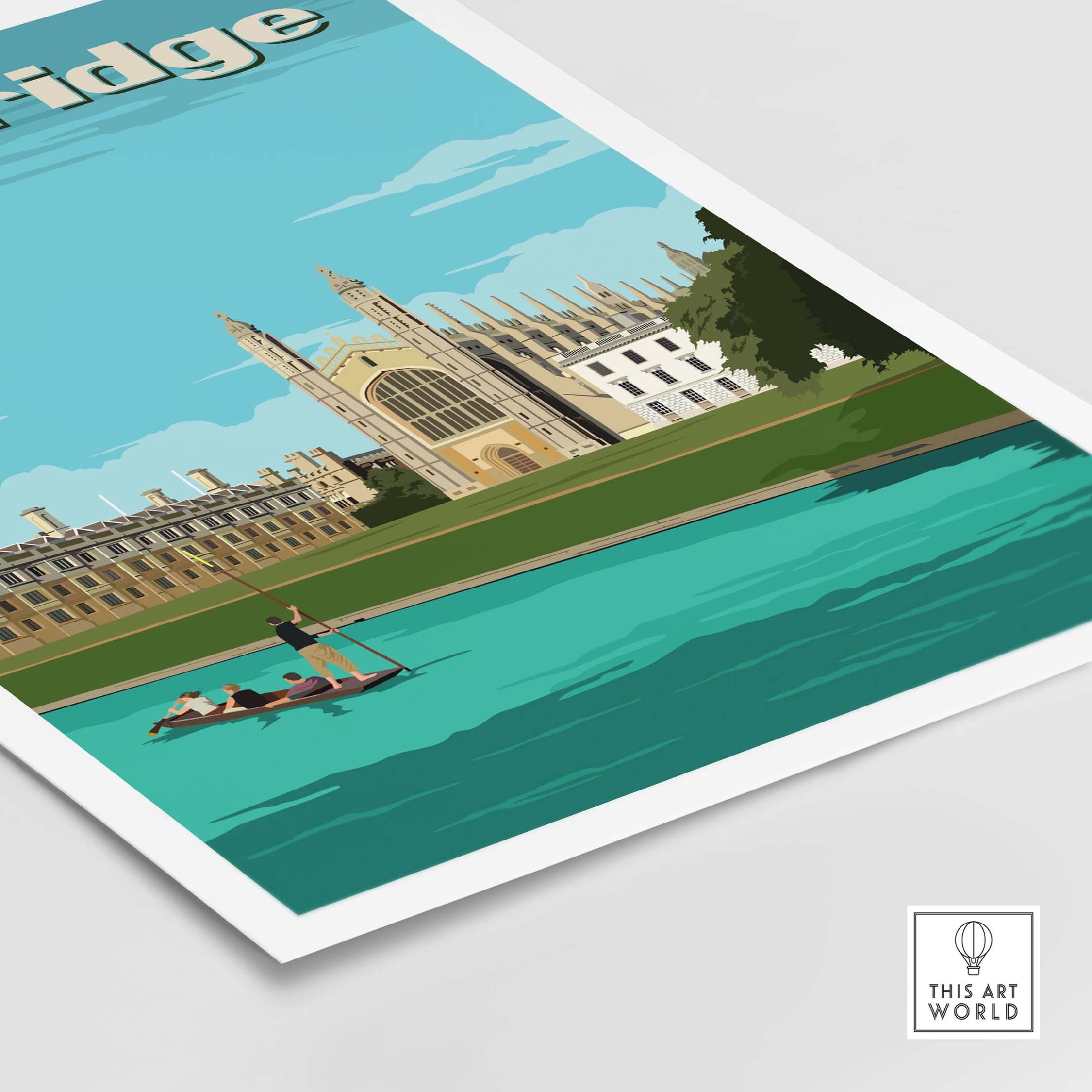 Cambridge Print Cambridge Poster Cambridge Wall Art Etsy Australia