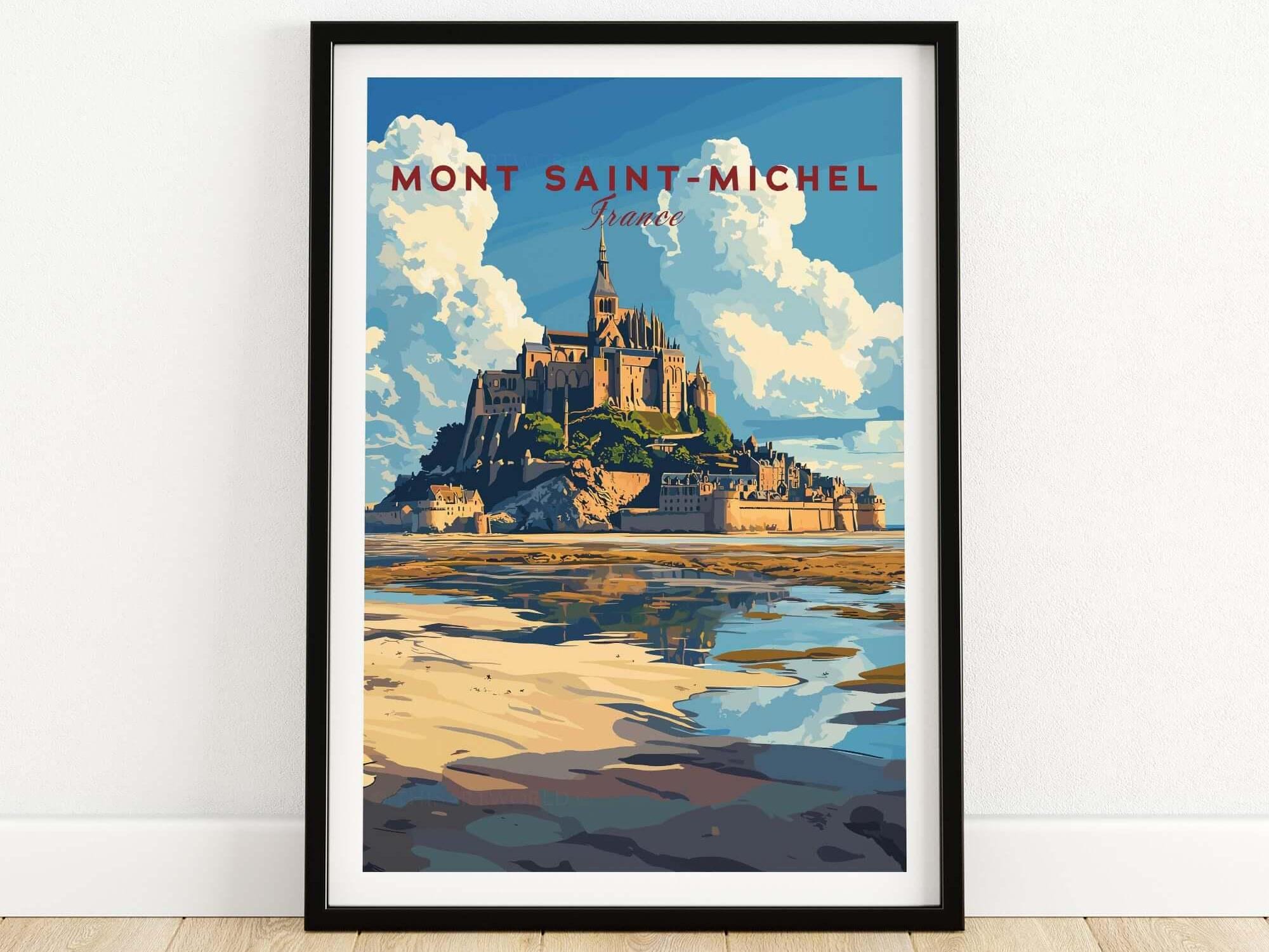 Mont Saint Michel Frame - Etsy