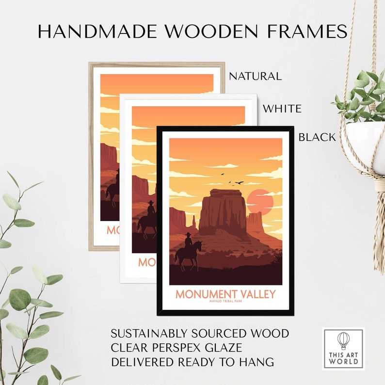 Monument Valley Navajo Tribal Park Poster-This Art World