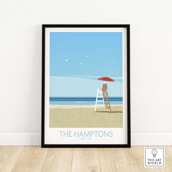 Hamptons Wall Art Etsy UK