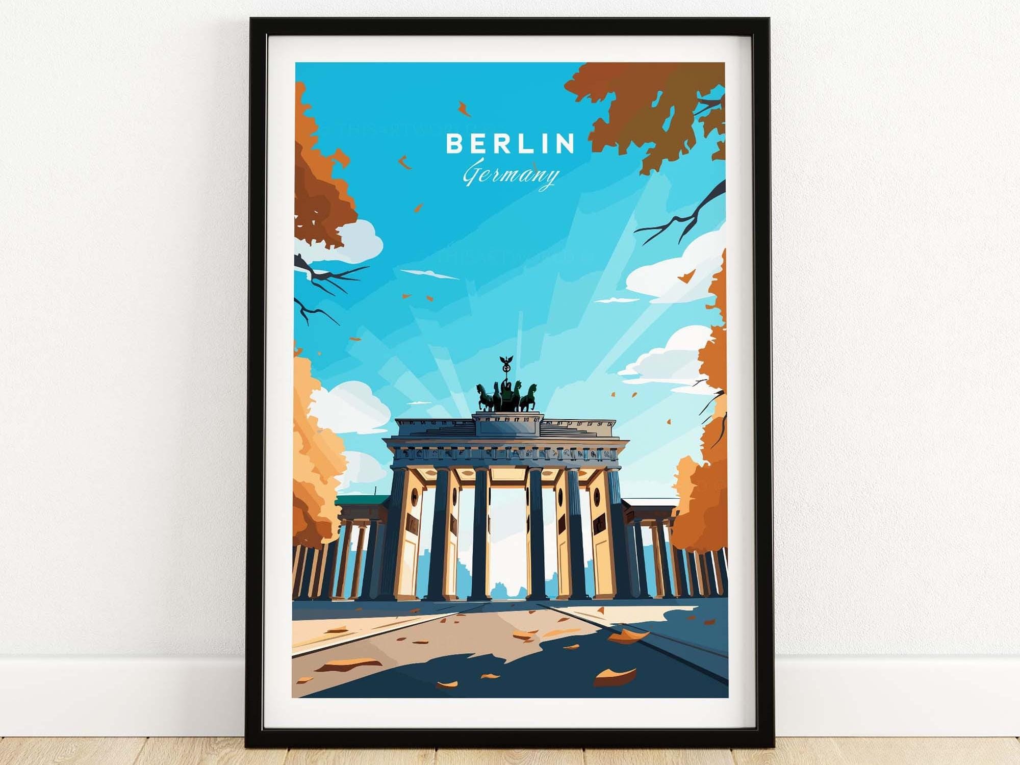 【70％OFF】 Berlin Poster - Etsy 額縁