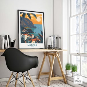 Madeira Wall Art Print part of our best collection or travel posters and prints - ThisArtWorld
